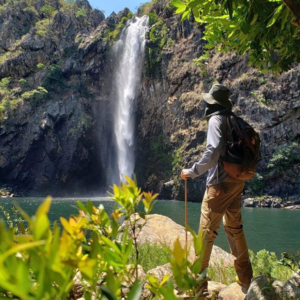 Guia TIrulipa na Cachoeira do Fundão