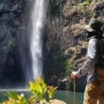 Guia TIrulipa na Cachoeira do Fundão